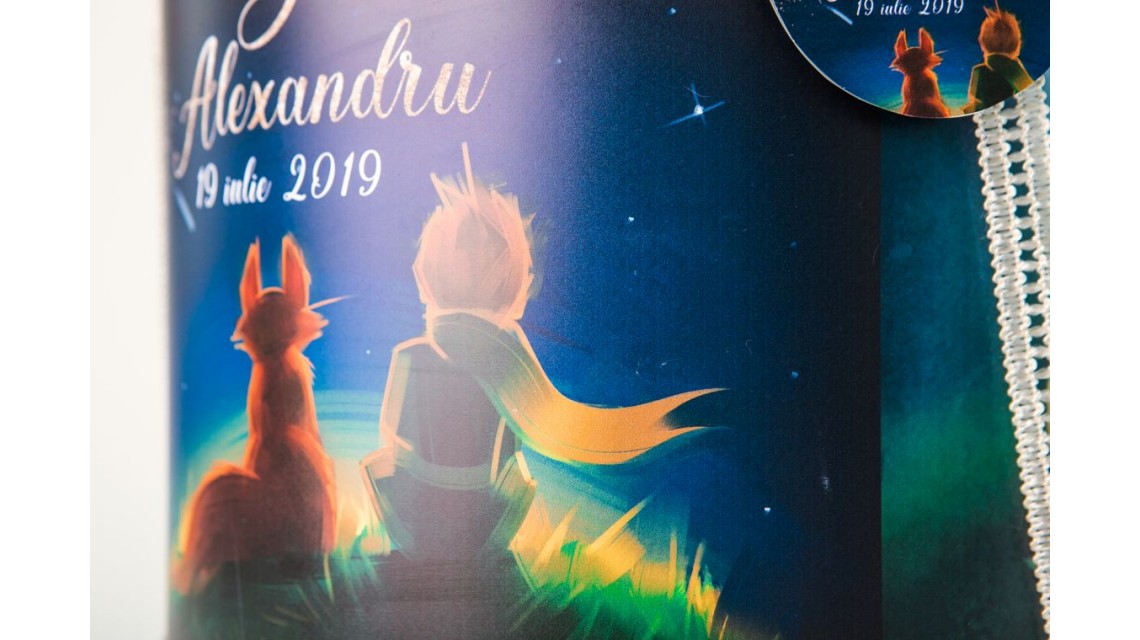 Trusou de botez pentru baieti inspirat din cartea Le petit Prince, Micul Print 8